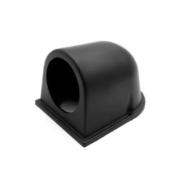 Black 52mm Car Gauge Pod Hole Cup Dash Pod Mount Holder and Plastic Adapter for Auto Meter Installation