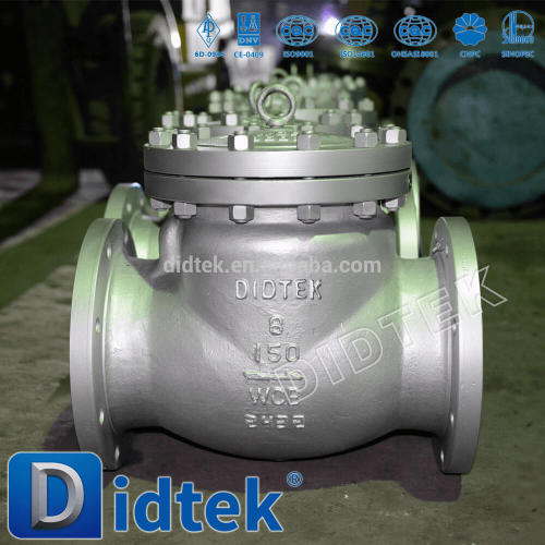 Didtek High Quality Cast Steel Swing Check Valve