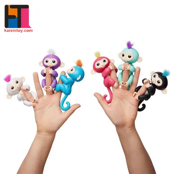 10294810 hot selling stree release fingerling interactive baby finger monkey toys