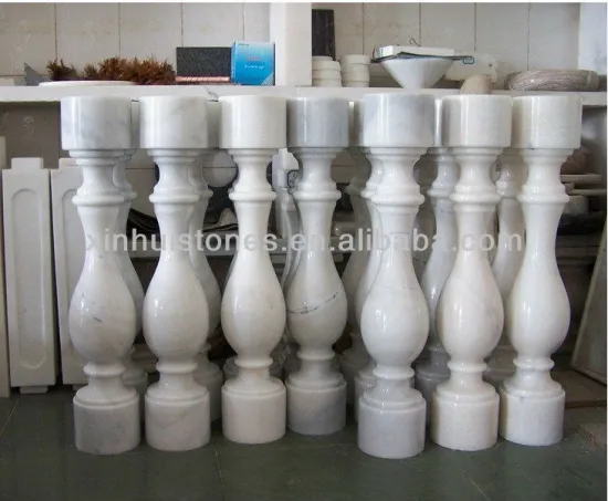 White Marble Balustrade