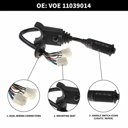 Industrial VOE 11039014 Volvo Wheel Loader Switch