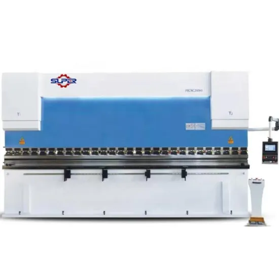 Hydraulic Curving and Bending Sheet Metal with CNC Press Brake