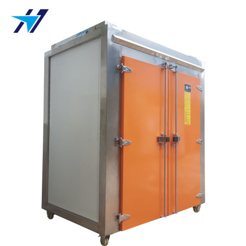 Electric heating oven for industry