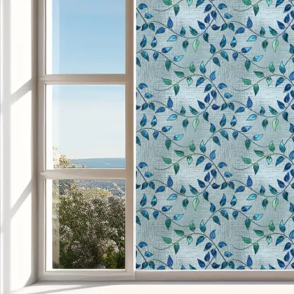 Frosted Window Film for Privacy and Heat Insulation