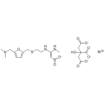 RANITIDIN BISMUTH CITRATE CAS 128345-62-0