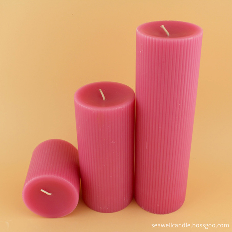 Fluted Church Votive Candles