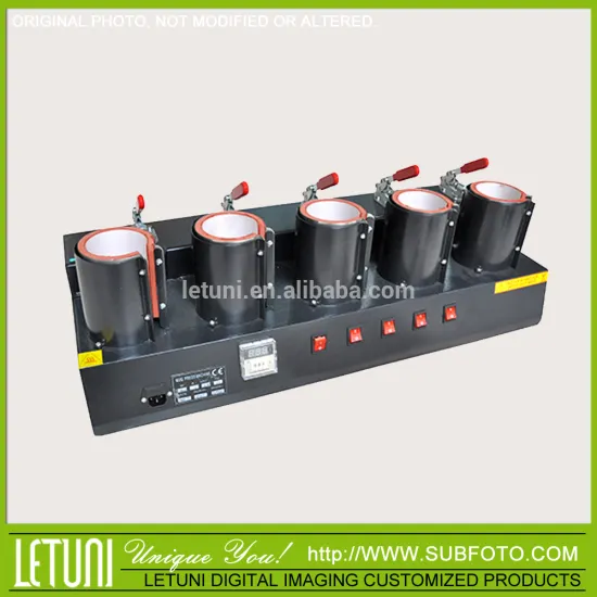 5 in 1 combo mug heat press machine All in one Controller