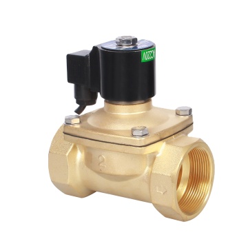 Yongchuang YCDF1 IP68 2-inch 24V Brass Water Stainless Steel Waterproof Solenoid Valve for Fountain