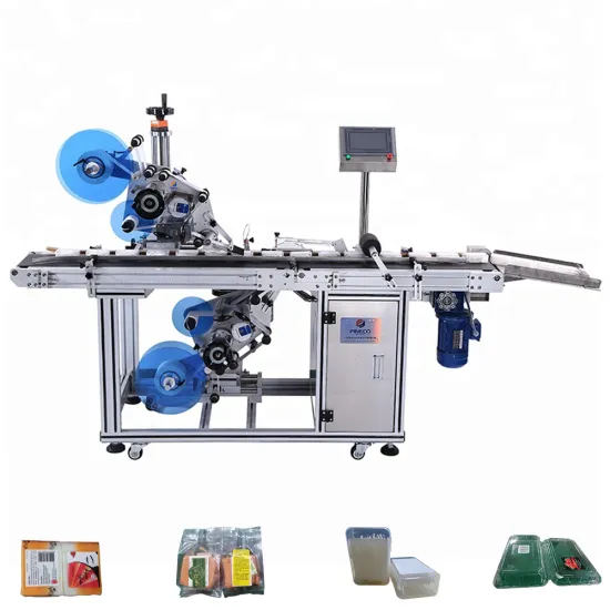 Automatic Flat Top Bottom Labeling Machine for Box Packaging