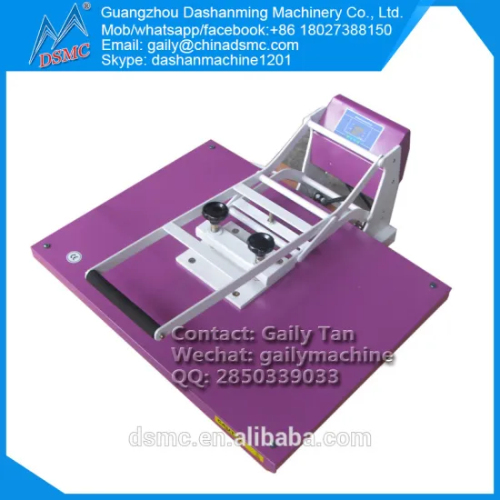 heat press machine for printing on t-shirt