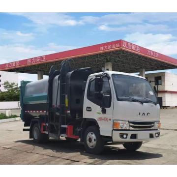 JAC 4x2 self-loading garbage truck