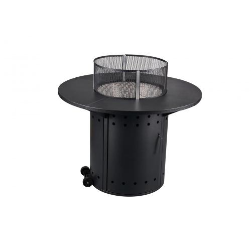 Ambient Hotel Heating Round Table Black