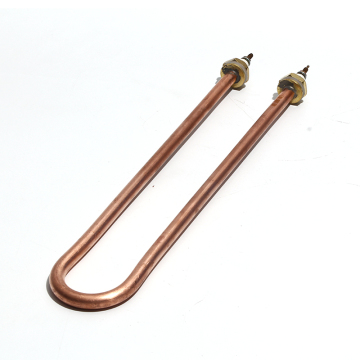 LJXH 110/220V/380V Copper Single U M18/M16 Thread Tubular Heater 1KW-4KW Electric Water Heater Element
