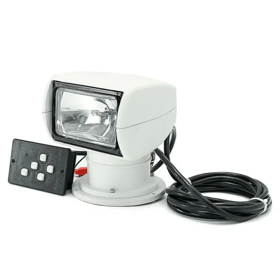 12/24V 100W Marine Yacht Remote Control Searchlight - 180*180*210mm Marine Hardware Accessory