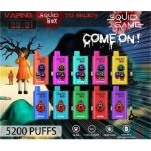 Randm Squid Box 5200 Puffs Bộ dụng cụ dùng một lần mới