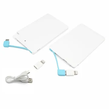 4000mAh Plastic Ultra Slim Card Power Bank
