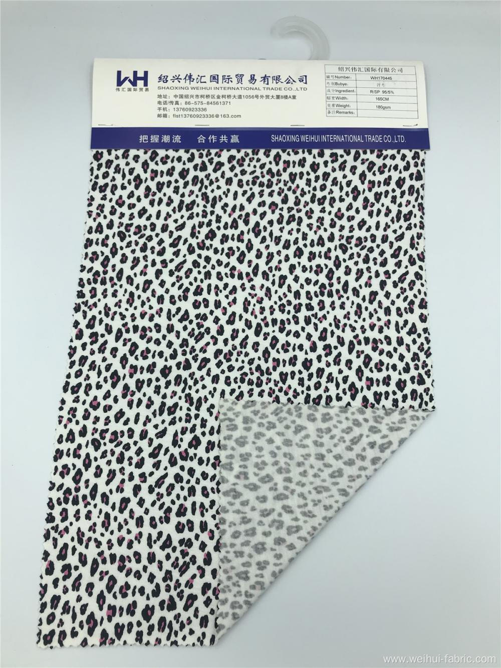 Reliable Quality Knitted Fabric R/SP Spots Jersey Fabrics