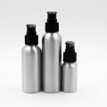 Aluminum Cosmetic Pump Bottles Essence Liquid Bottles