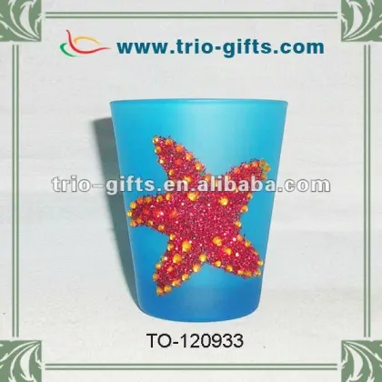 color shot glass / tumbler /ocean glassware