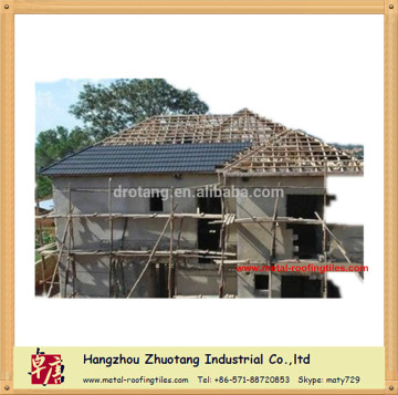 high weather resistance 5 types Stone Coated roof tile