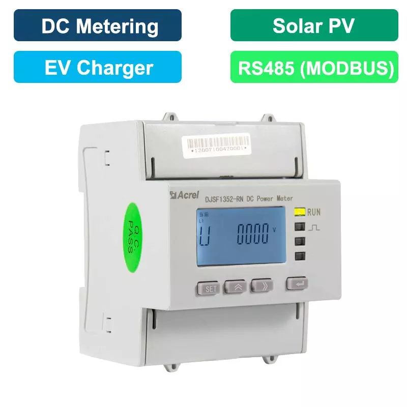 DJSF1352-RN DC Dual-circuits Energy Meter