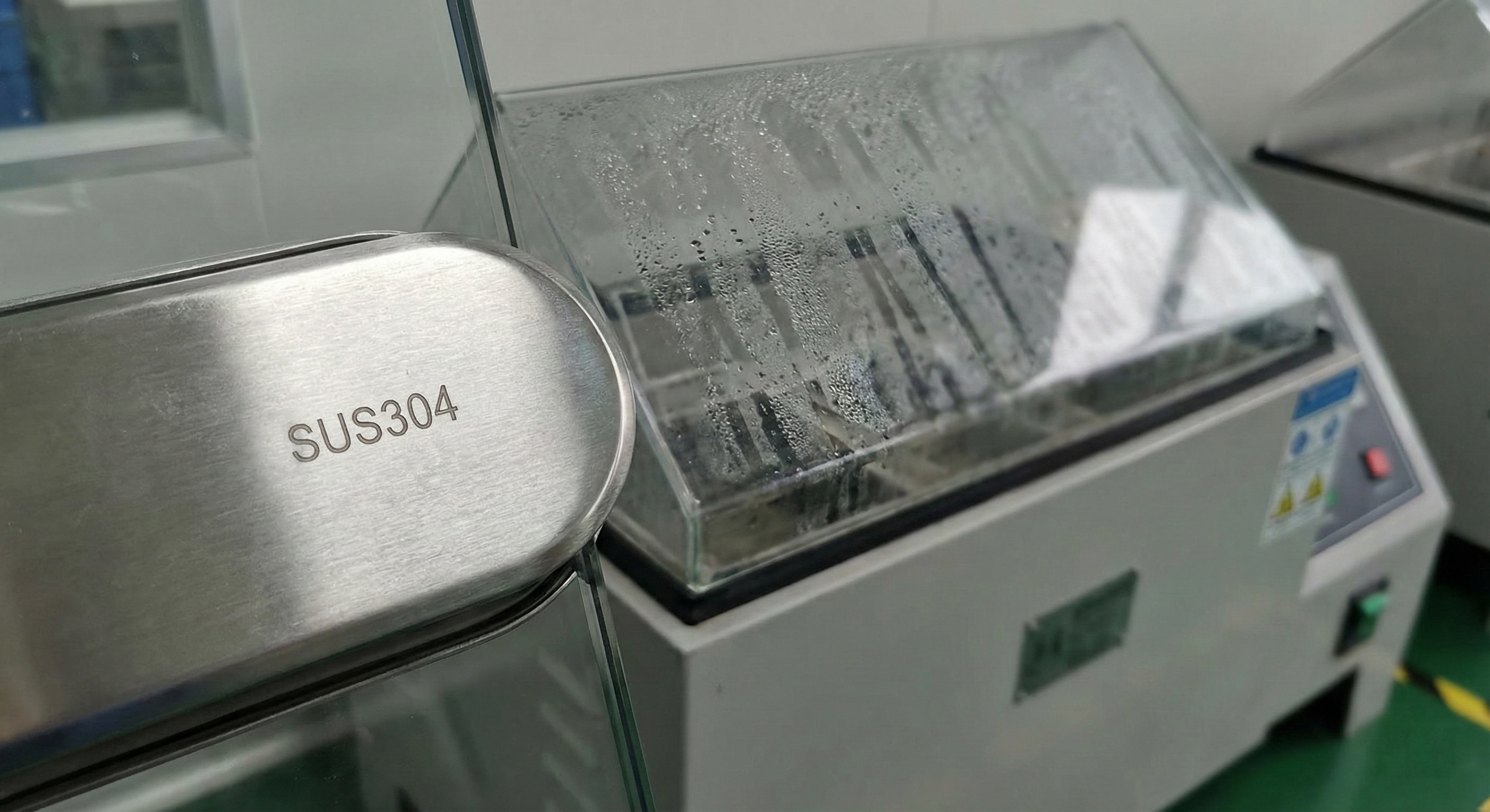 Праверка машыны для выпрабаванняў салёнага туману для шкла з нержавеючай сталі 304