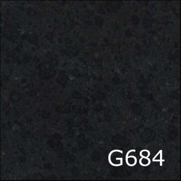 G684 Black Basalt slab and tile (pearl black)