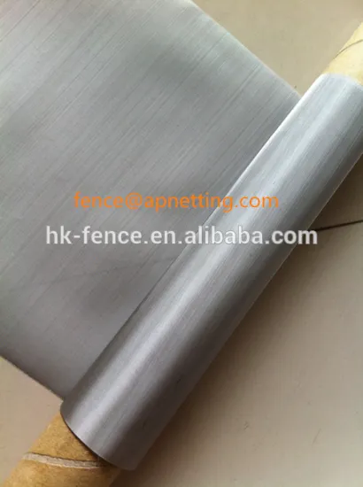 Haotian 1-2800mesh woven stainless steel wire mesh factory
