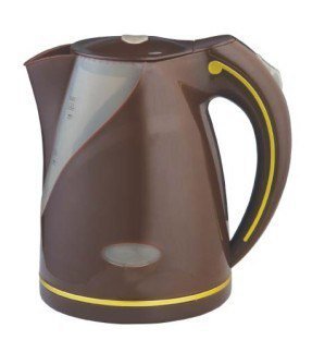 2.2L rotary style plastic electric kettle with LED light