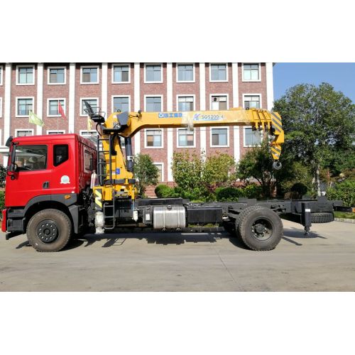 Dongfeng T5 montada en camión grúa hidráulica de 8 toneladas
