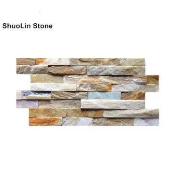 Natural Stone Oyster Quartz Plate 10*40CM Stone Cladding