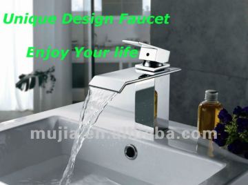 MS03 Brand ceramic chrome plated brass basin tap sanitary ware