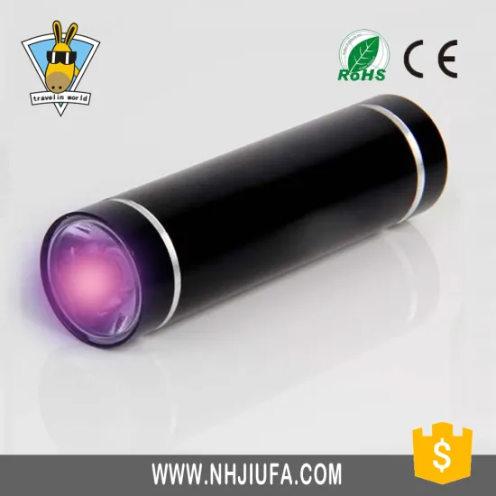 JF Factory Price 395nm LED Aluminum Ultraviolet flashlight torch,UV flashlight, Pet Urine UV lamp, Money Detector UV flashlight