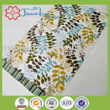 printed velvet tea towel