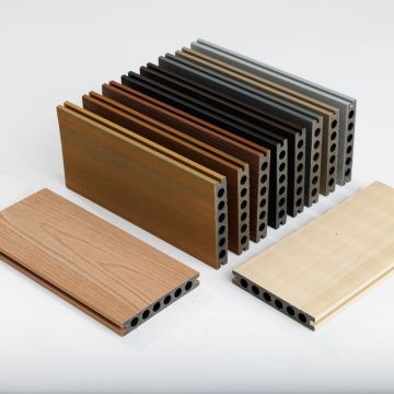 Outdoor Co-extrusion Wood Plastic Deck Board