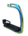 Rainbow Horse Riding Stirrups με καουτσούκ δαχτυλίδι