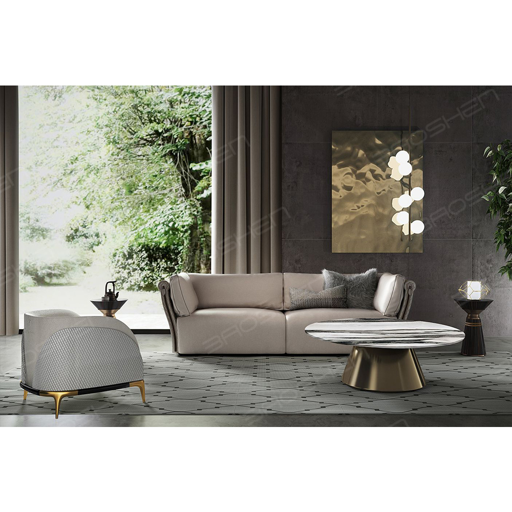 Round Metal Side Table