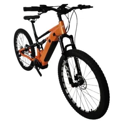27.5 inch central motor folding electric bicycle