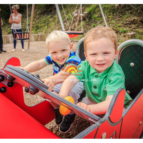 Cute Car Outdoor HPL Playground Playhouse