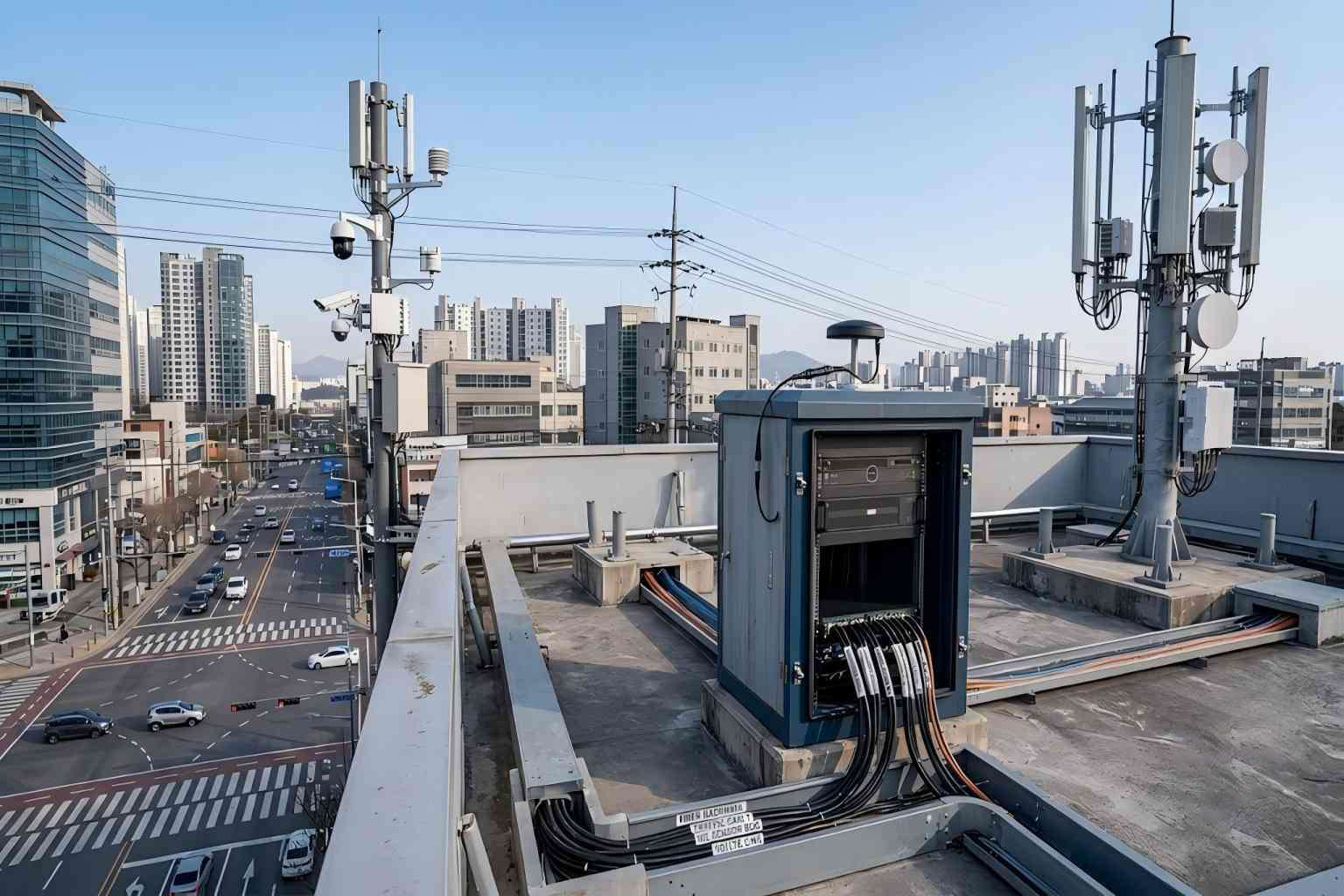 GPS antenna solution for smart city infrastructure