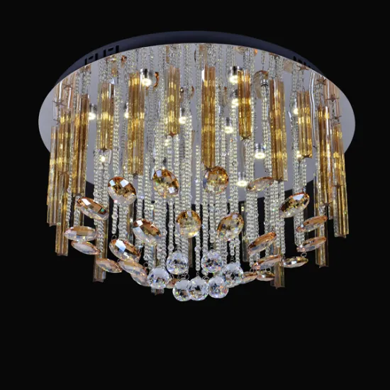 ceiling light led chandelier with gold color