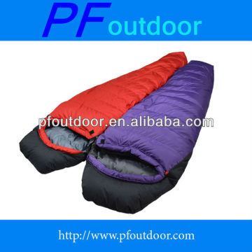 Hollow Fiber Mummy Sleeping Bag For Cold Weather
