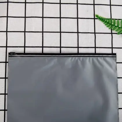Biodegradable Frosted Zip Lock Slider Packaging Zipper Bags