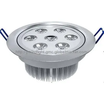 High quality led ceiling light 7*1w