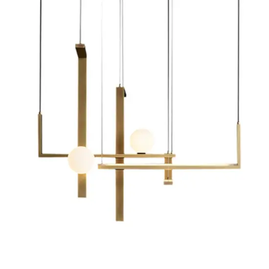 INSHINE Strip Well Brass Pendant Light