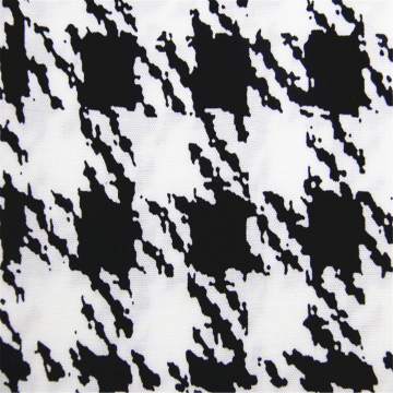 Black And White Plaid Shirt Rayon Plain