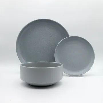 Customized Ceramic Stoneware round plate
