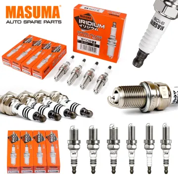 MASUMA S201I Auto Spark Plug for NGK, DENSO IKH20TT - Compatible with Toyota, Honda, Nissan, Subaru, Ford