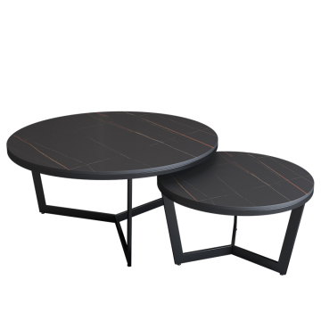 Nordic Minimalist Metal Round Coffee Table