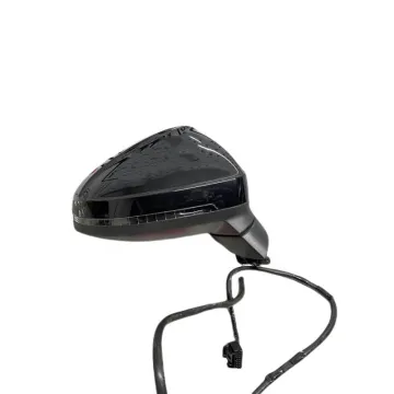 Audi A4 Folding Door Side Rearview Mirror - Anti-Glare